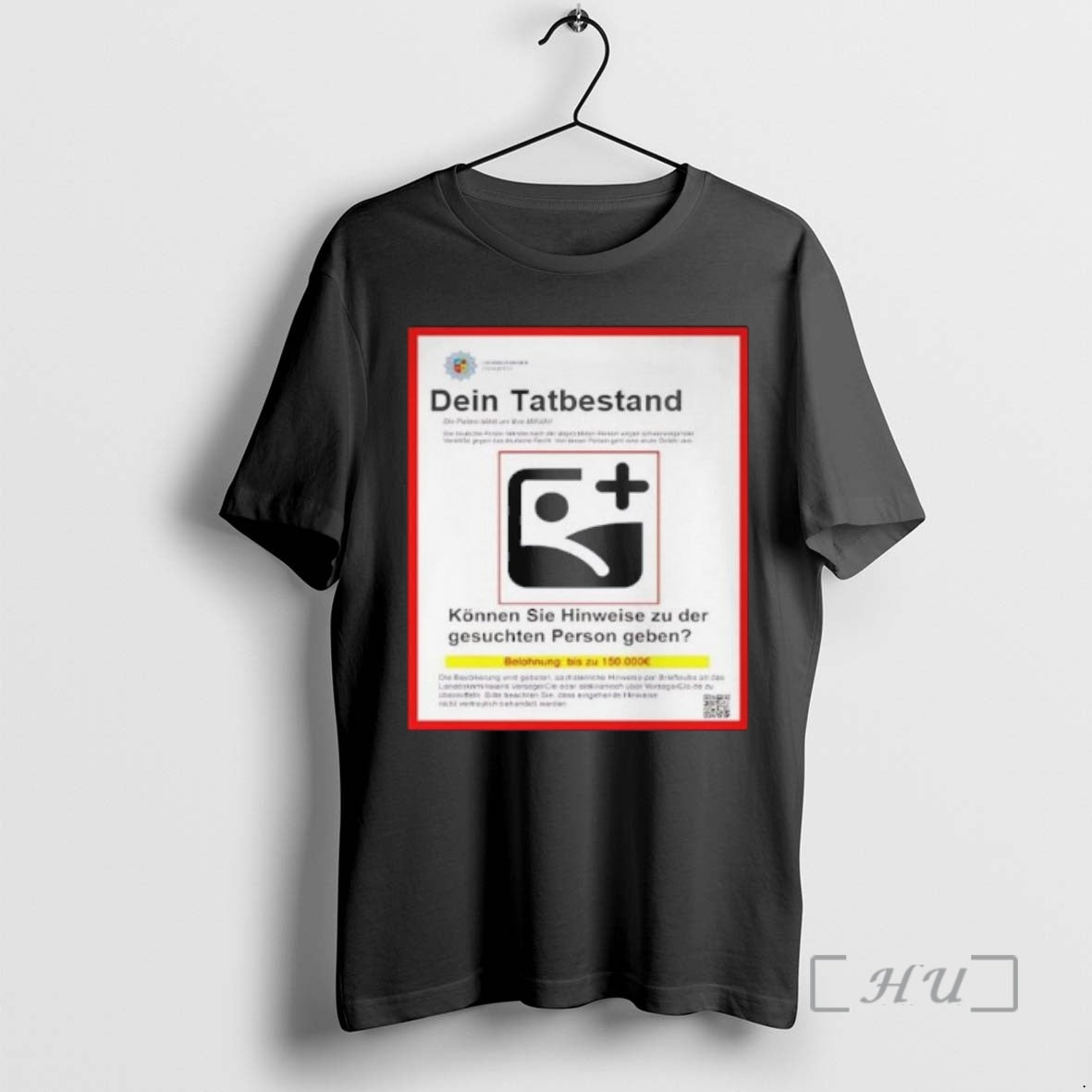 Officials Dein Personalisiertes Gesucht Graphic