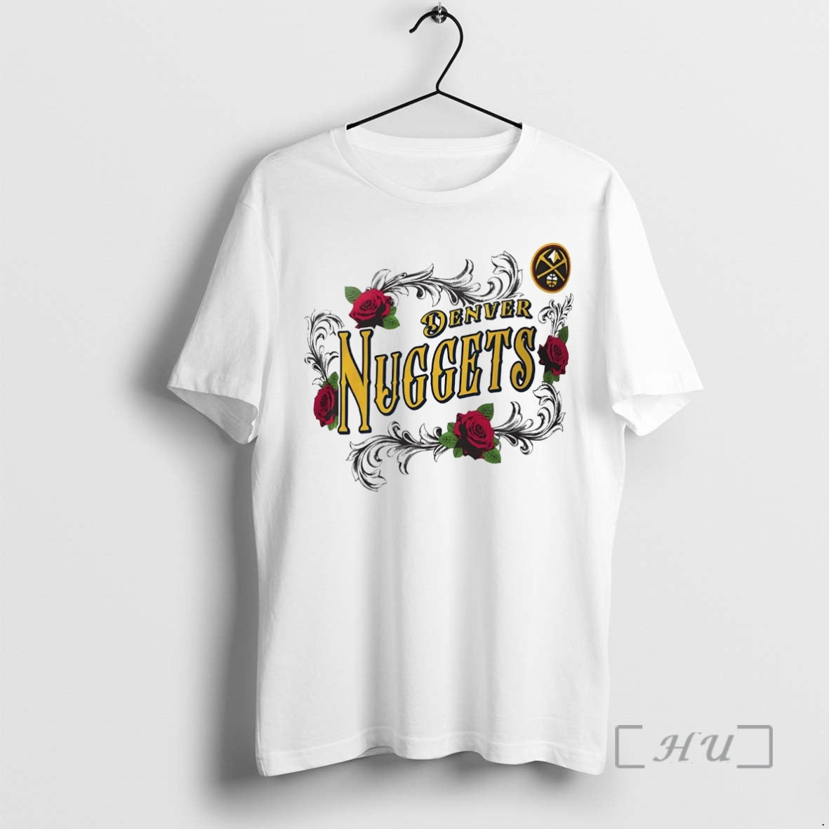 Officials Denver Nuggets Roses T-Shirts, Hoodie, Sweatshirt | InkNestWear.com