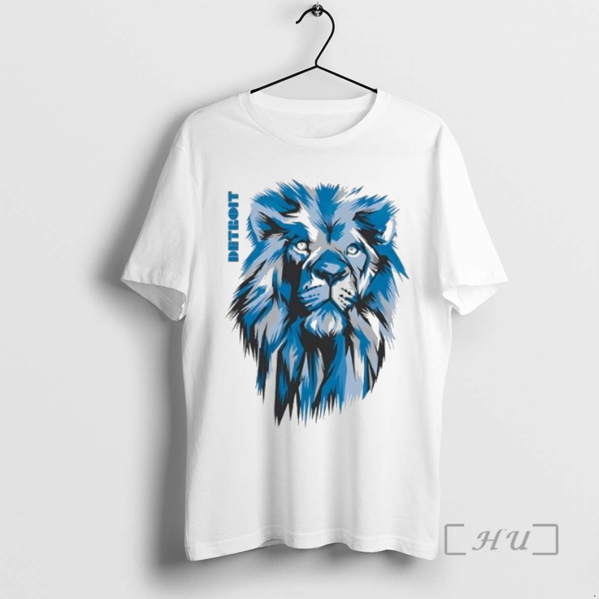 Officials Detroit Football Lion Head Art T-Shirts, Hoodie, Sweatshirt