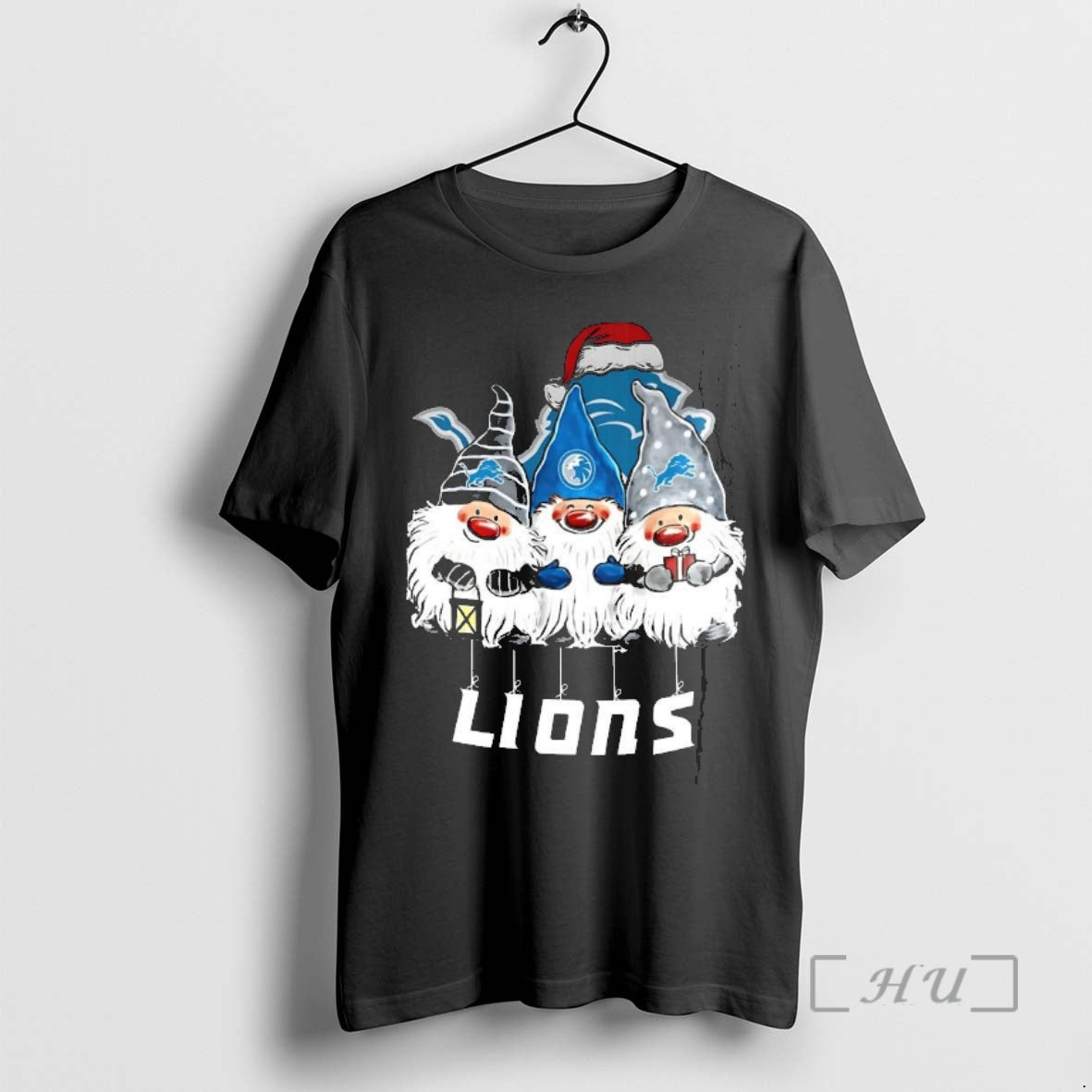 Officials Detroit Lions Football Gnomes Christmas T-Shirts, Hoodie, Sweatshirt | InkNestWear.com