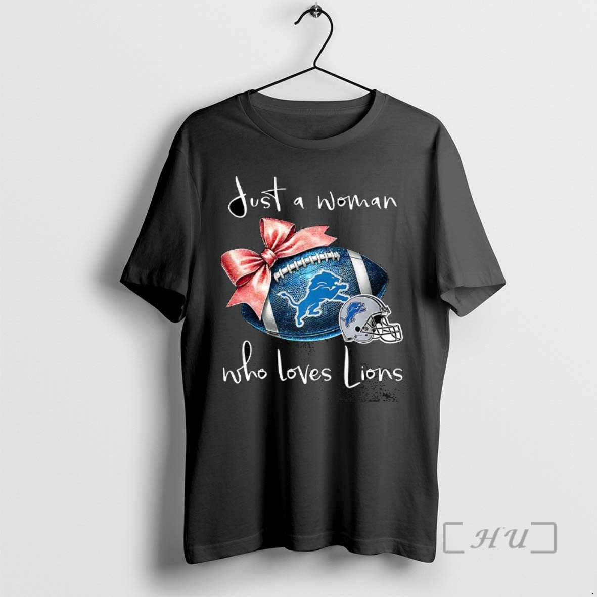 Officials Detroit Lions Just A Woman Who Loves Lions Football T Shirt Sweater