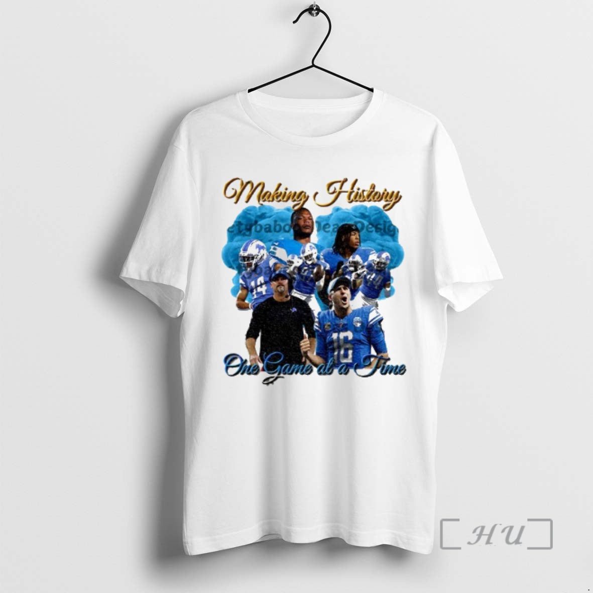 Officials Detroit Lions Making History One Game Time T-Shirts, Hoodie, Sweatshirt