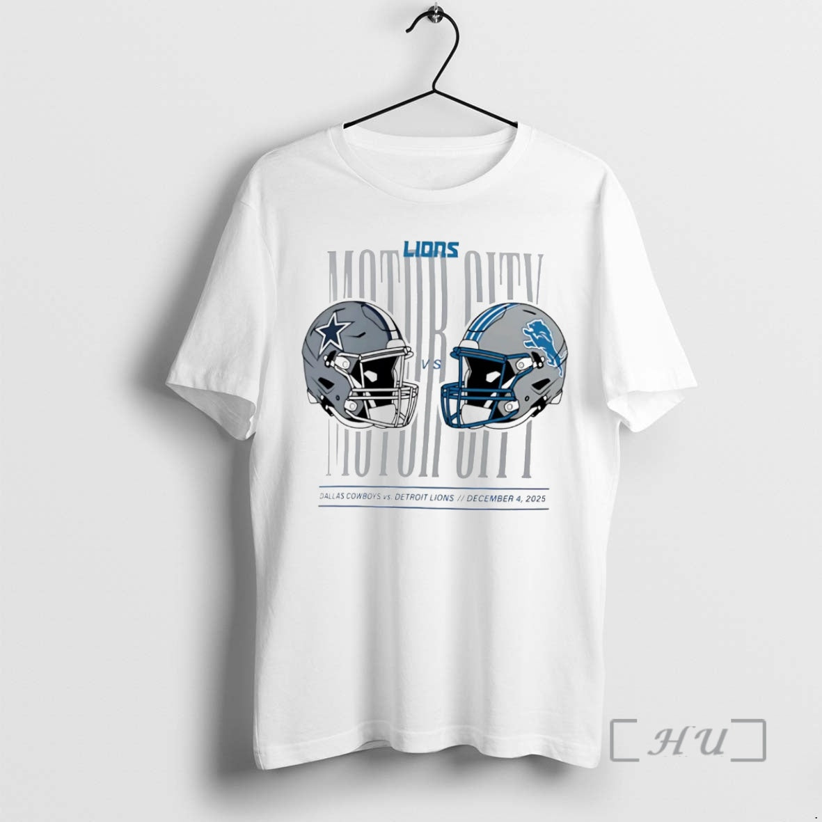 Officials Detroit Lions Vs Dallas Cowboys Helmet Matchup Motor City T-Shirts, Hoodie, Sweatshirt | InkNestWear.com