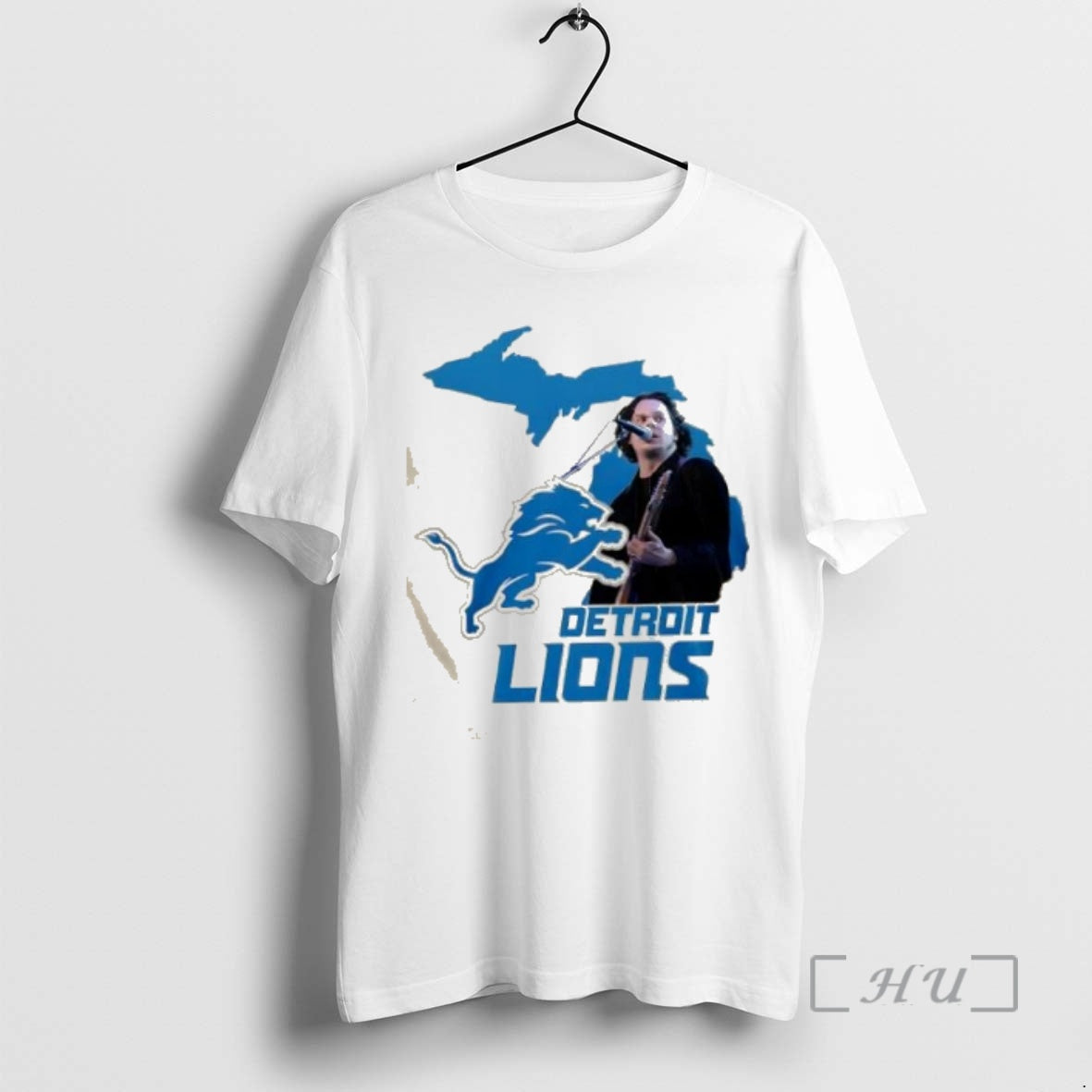 Officials Detroit Lions X Jack White Thanksgiving Day Halftime Show 2 Sided Premium T Shirts Hoodie, Sweatshirt