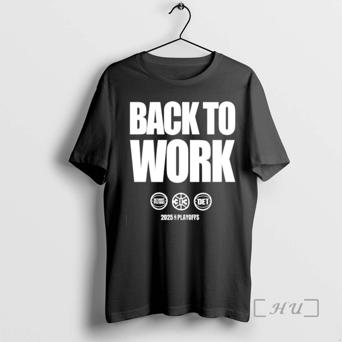 Officials Detroit Pistons Back To Work 2025 Nba Playoffs T-Shirts, Hoodie, Sweatshirt | InkNestWear.com