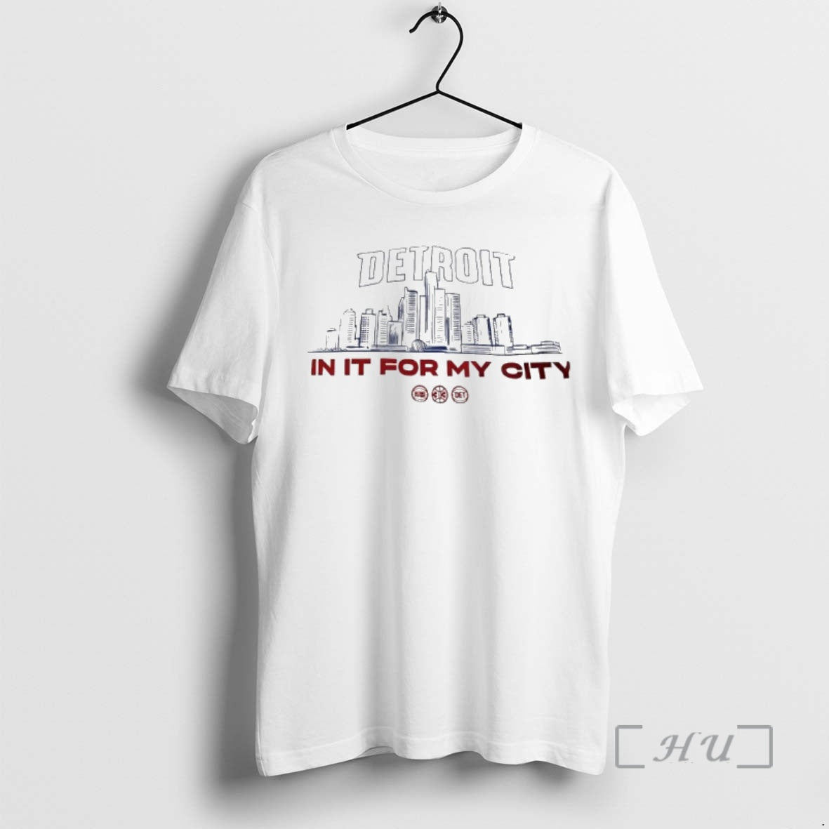 Officials Detroit Skyline In It For My City T-Shirts, Hoodie, Sweatshirt | InkNestWear.com