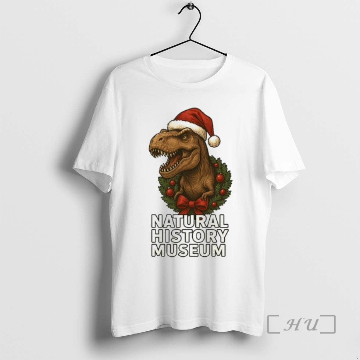Officials Dinosaur Santa Natural History Museum Christmas Ornaments T-Shirts, Hoodie, Sweatshirt | InkNestWear.com