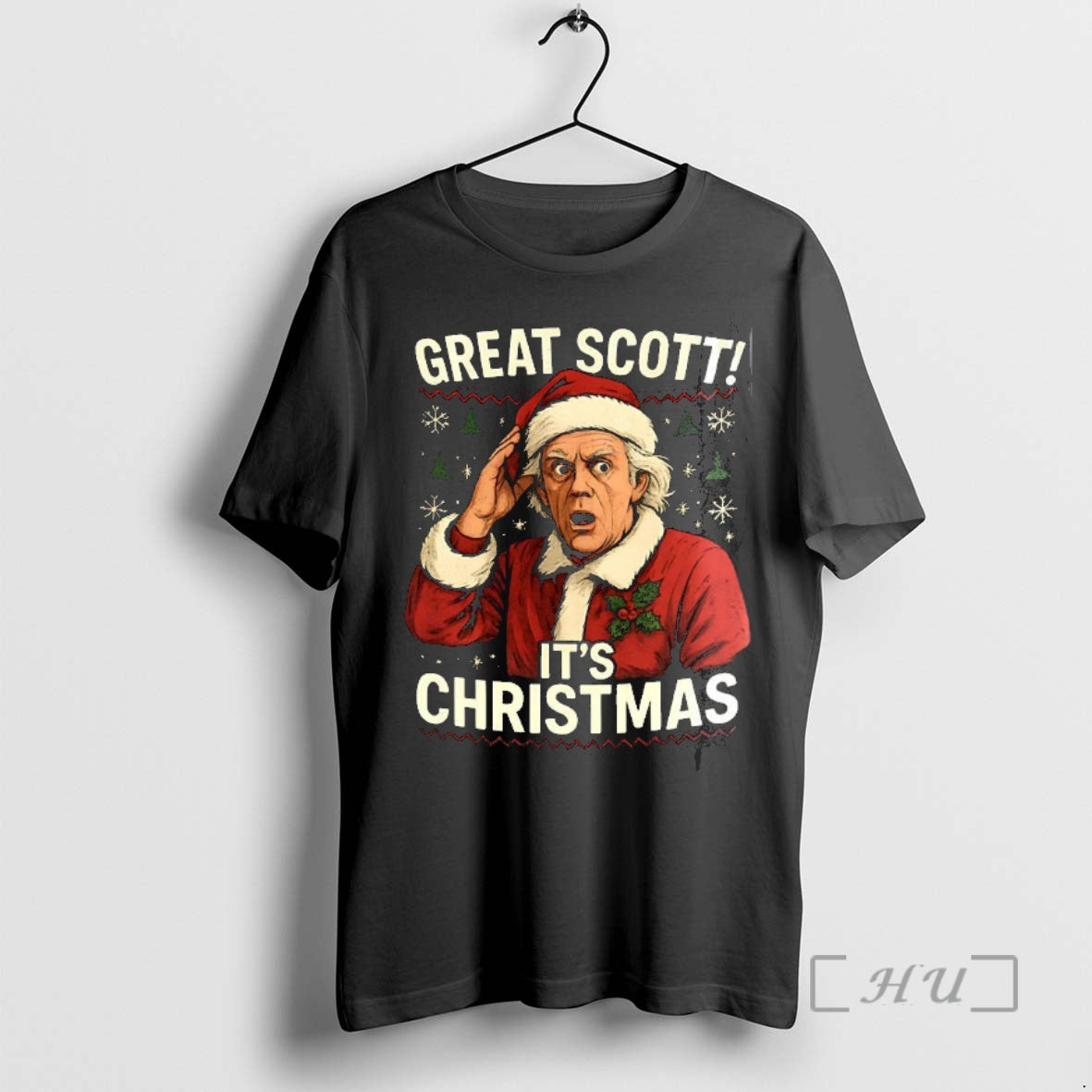 Officials Doc Back To The Future Great Scott Its Christmas T-Shirts, Hoodie, Sweatshirt | InkNestWear.com