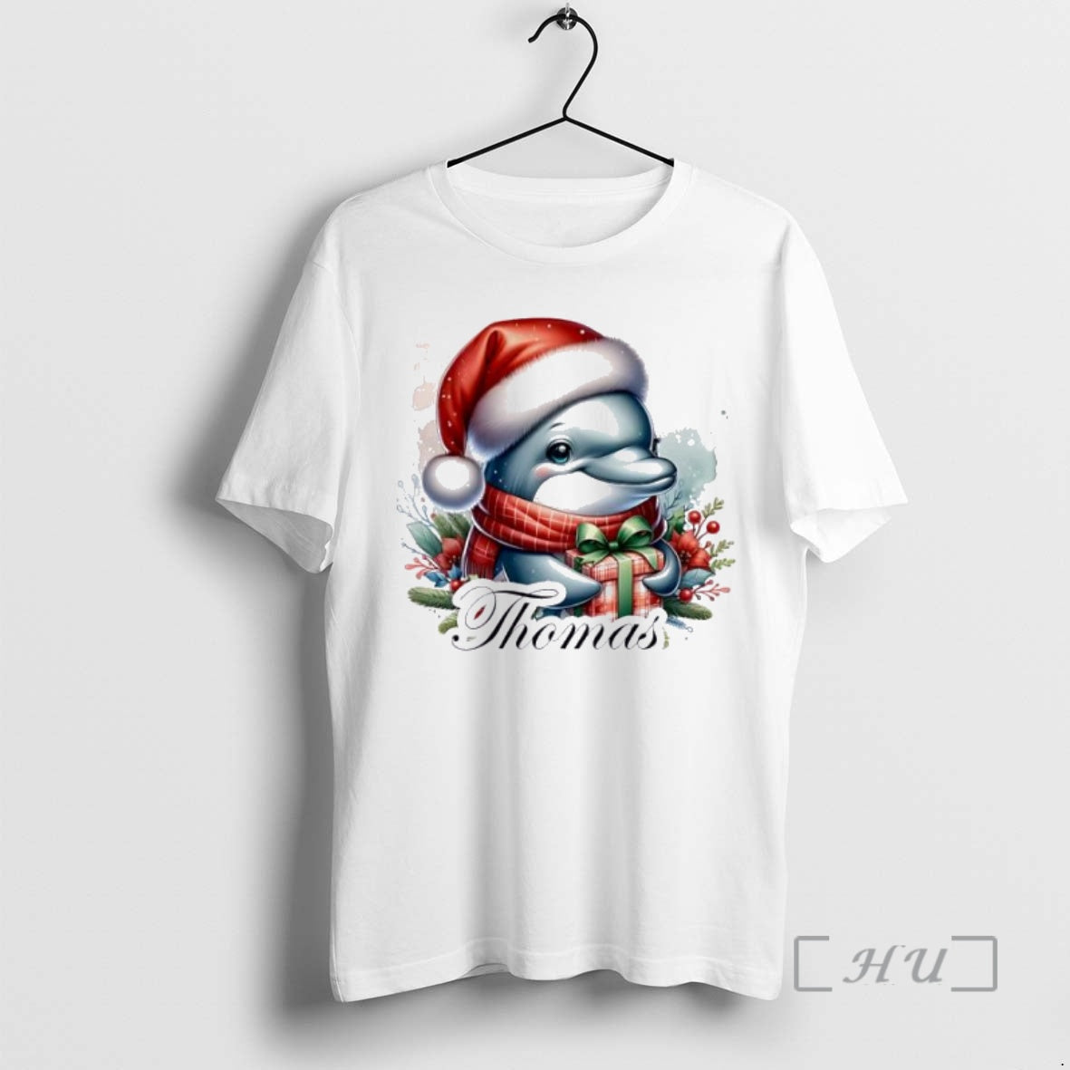 Officials Dolphin Cute Merry Christmas 2025 Personalized Ornaments White T-Shirts, Hoodie, Sweatshirt | InkNestWear.com