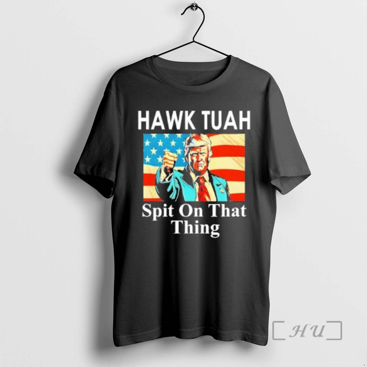 Officials Donald Trump Hawk Tuah Spit On That Thing T-Shirts, Hoodie, Sweatshirt | InkNestWear.com