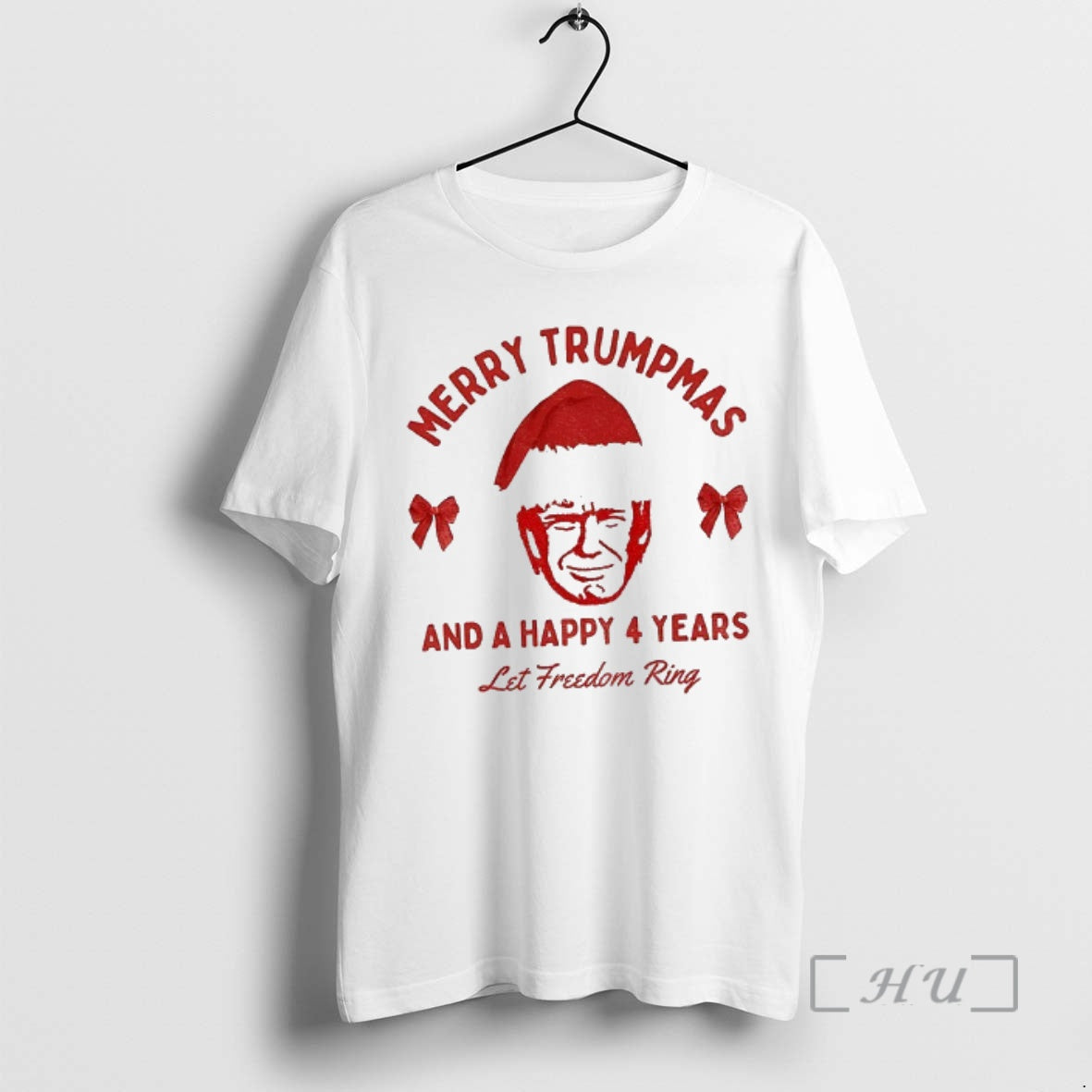 Officials Donald Trump Merry Trumpmas And A Happy 4 Years Let Freedom Ring Premium T-Shirts, Hoodie, Sweatshirt
