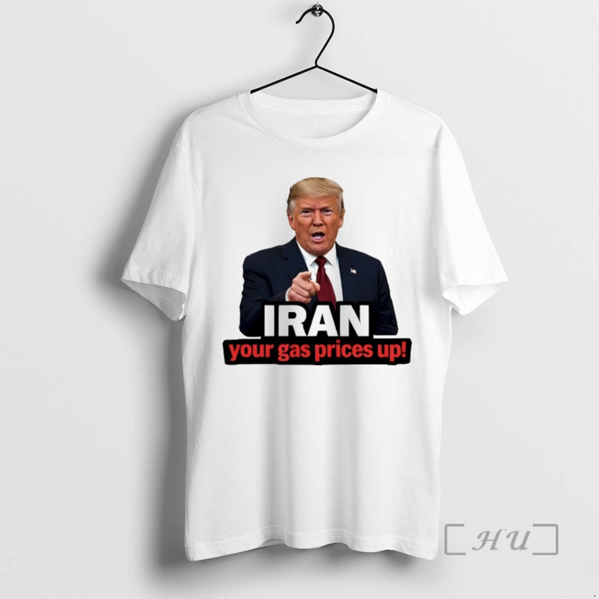 Officials Donald Trump Point Iran Your Gas Prices Up Political Meme Premium T Shirts Sweater
