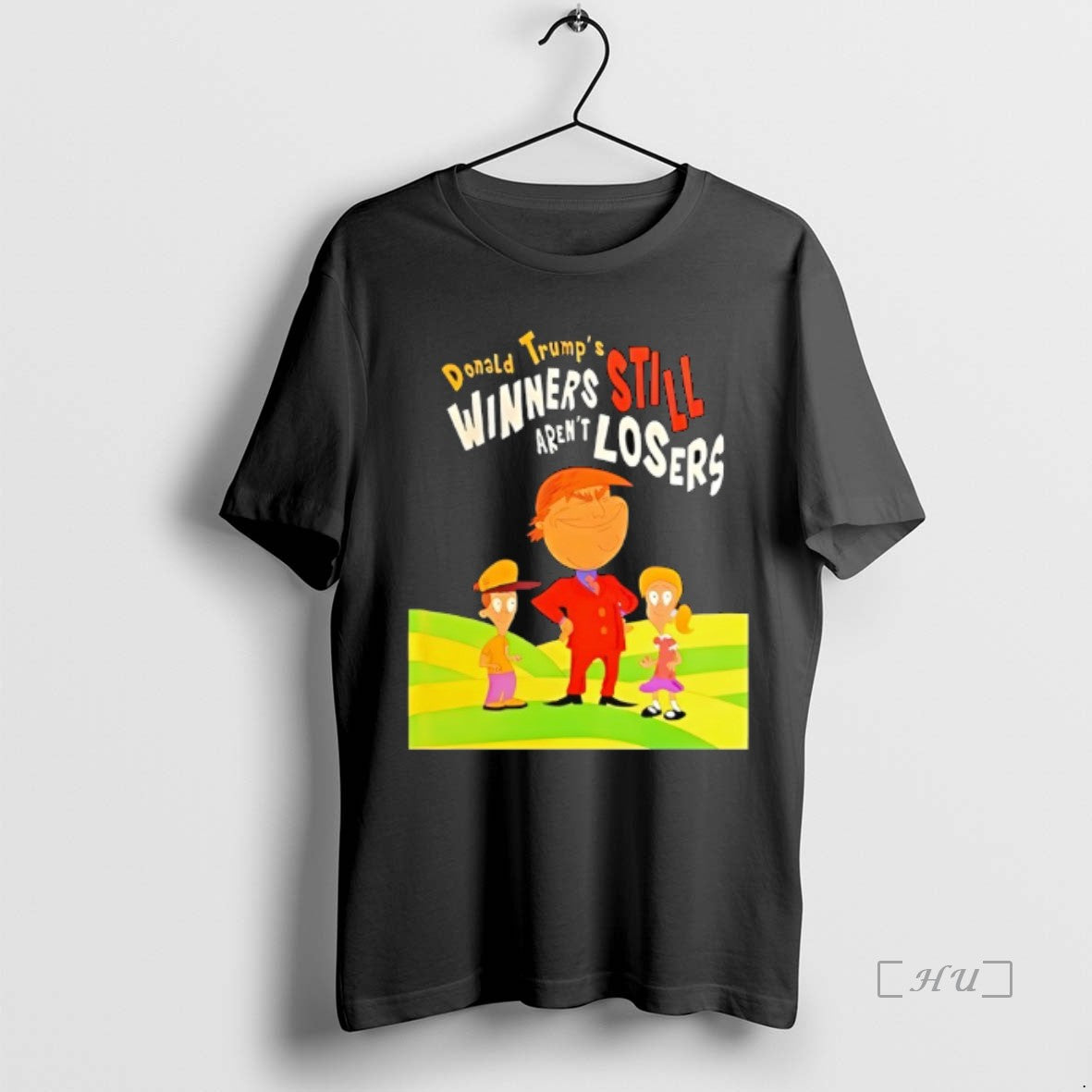 Officials Donald Trumps Winners Still Arent Losers Caricature Funny T-Shirts, Hoodie, Sweatshirt | InkNestWear.com
