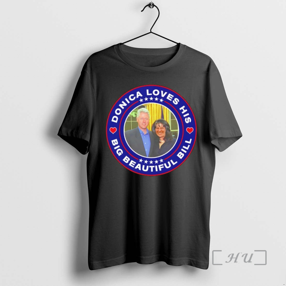 Officials Donica Loves His Big Beautiful Bill Donica Lewinsky Vs Bill Clinton Anti Trump Premium T-Shirts, Hoodie, Sweatshirt
