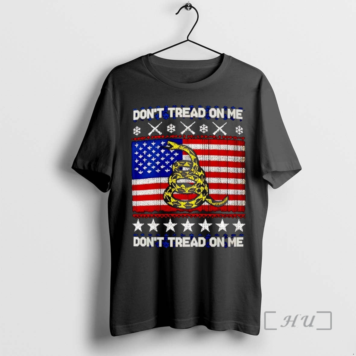 Officials Dont Tread On Me Gadsden Flag Ugly Xmas Christmas T-Shirts, Hoodie, Sweatshirt | InkNestWear.com
