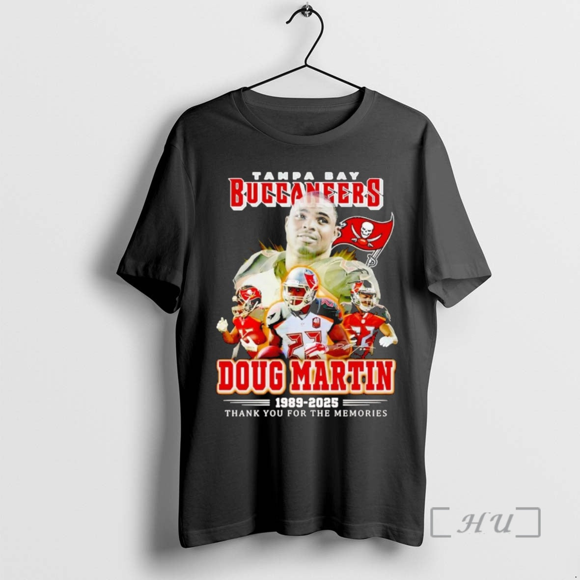 Officials Doug Martin 1989 2025 Tampa Bay Buccaneers Thank You For The Memories Premium T-Shirts, Hoodie, Sweatshirt