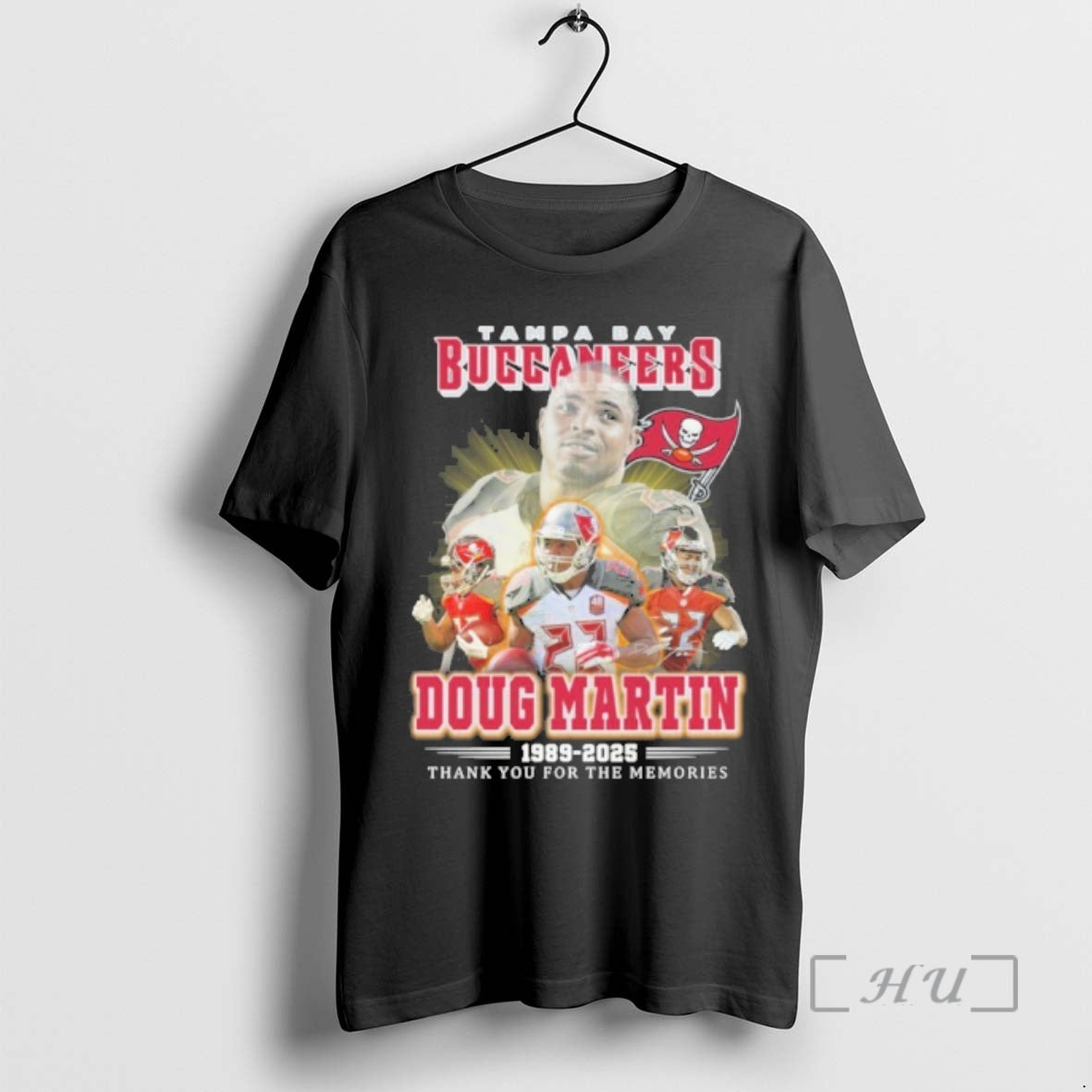 Officials Doug Martin Tampa Bay Buccaneers 1989 2025 Thank You For The Memories Premium T-Shirts, Hoodie, Sweatshirt