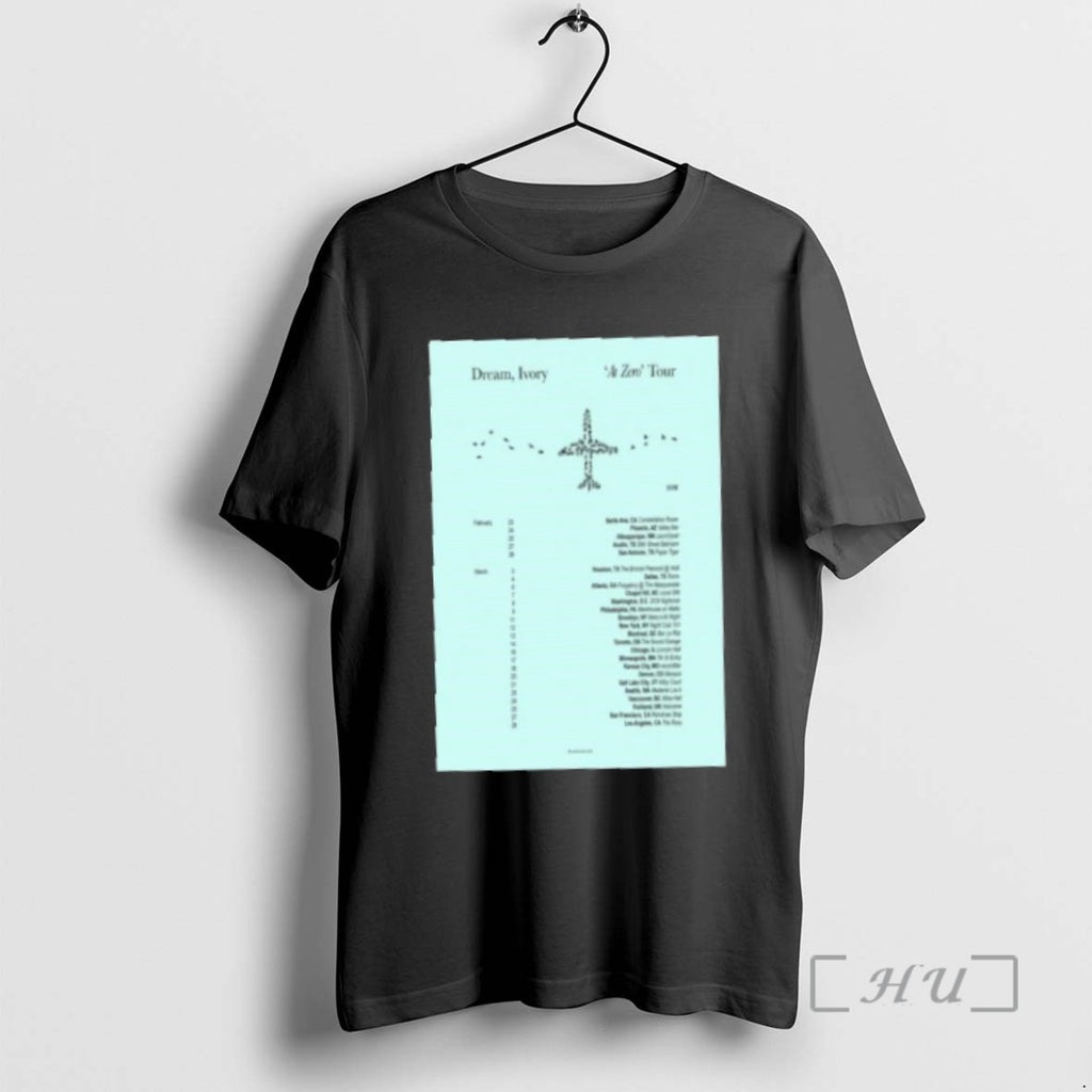 Officials Dream Ivory At Zero Tour 2026 T Shirt Sweater