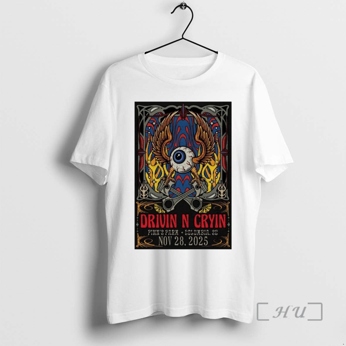 Officials Drivin N Cryin Finns Farm Columbia Sc November 28 2025 Fanart T-Shirts, Hoodie, Sweatshirt