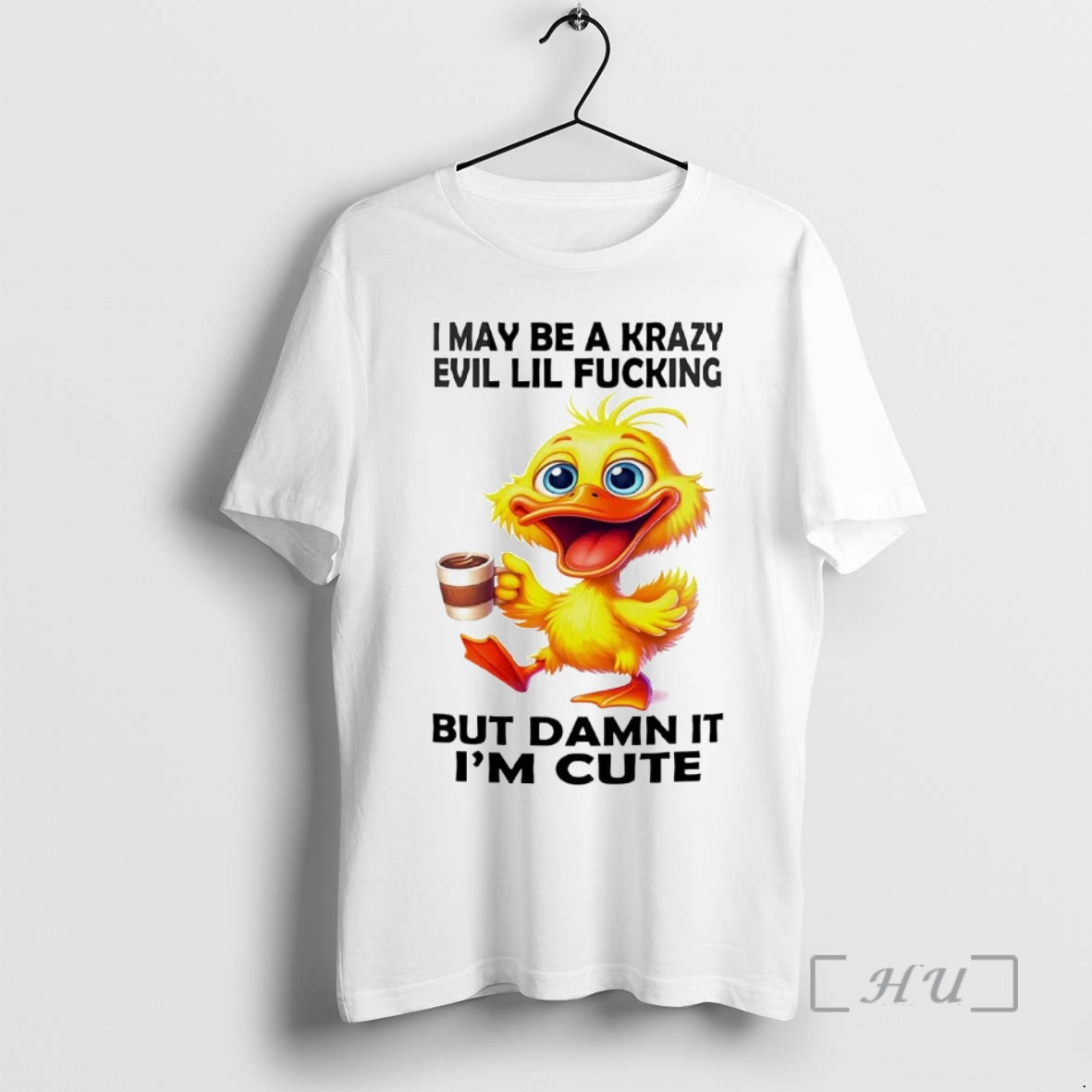 Officials Duck I May Be Krazy Evil Lil Fucking But Damn It T-Shirts, Hoodie, Sweatshirt | InkNestWear.com