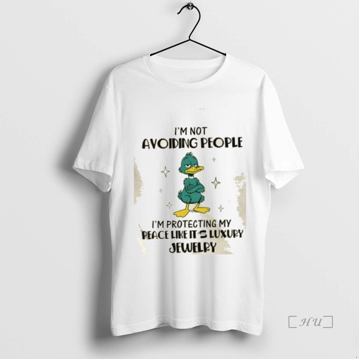Officials Duck Im Not Avoiding People Im Protecting My Peace Like Its Luxury Jewelry Premium T-Shirts, Hoodie, Sweatshirt