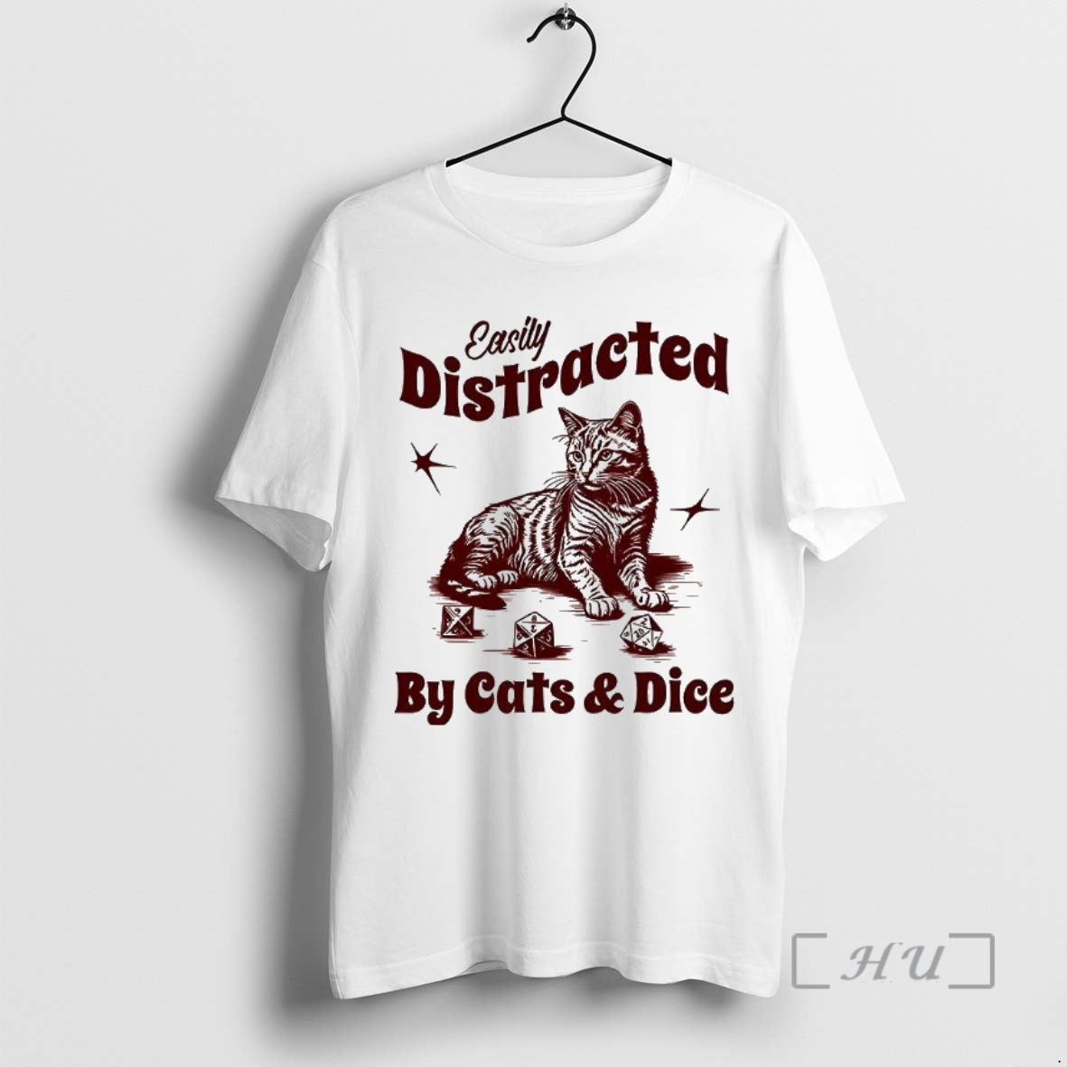 Officials Easily Distracted By Cats And Dice Dungeons And Dragons T-Shirts, Hoodie, Sweatshirt | InkNestWear.com