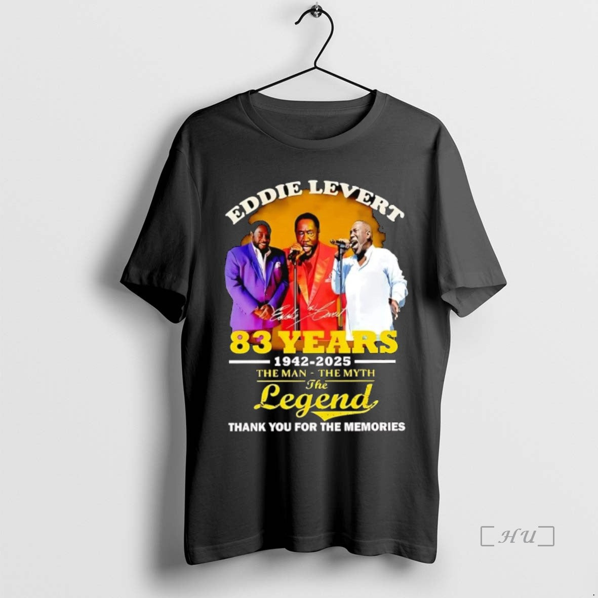 Officials Eddie Levert 83 Years 1942 2025 The Man The Myth The Legend Signature Sweat T-Shirts, Hoodie, Sweatshirt