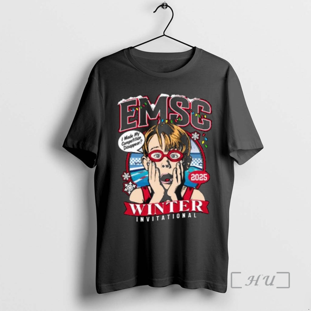 Officials Emsc Winter Invitational 2025 Circle Black T-Shirts, Hoodie, Sweatshirt | InkNestWear.com
