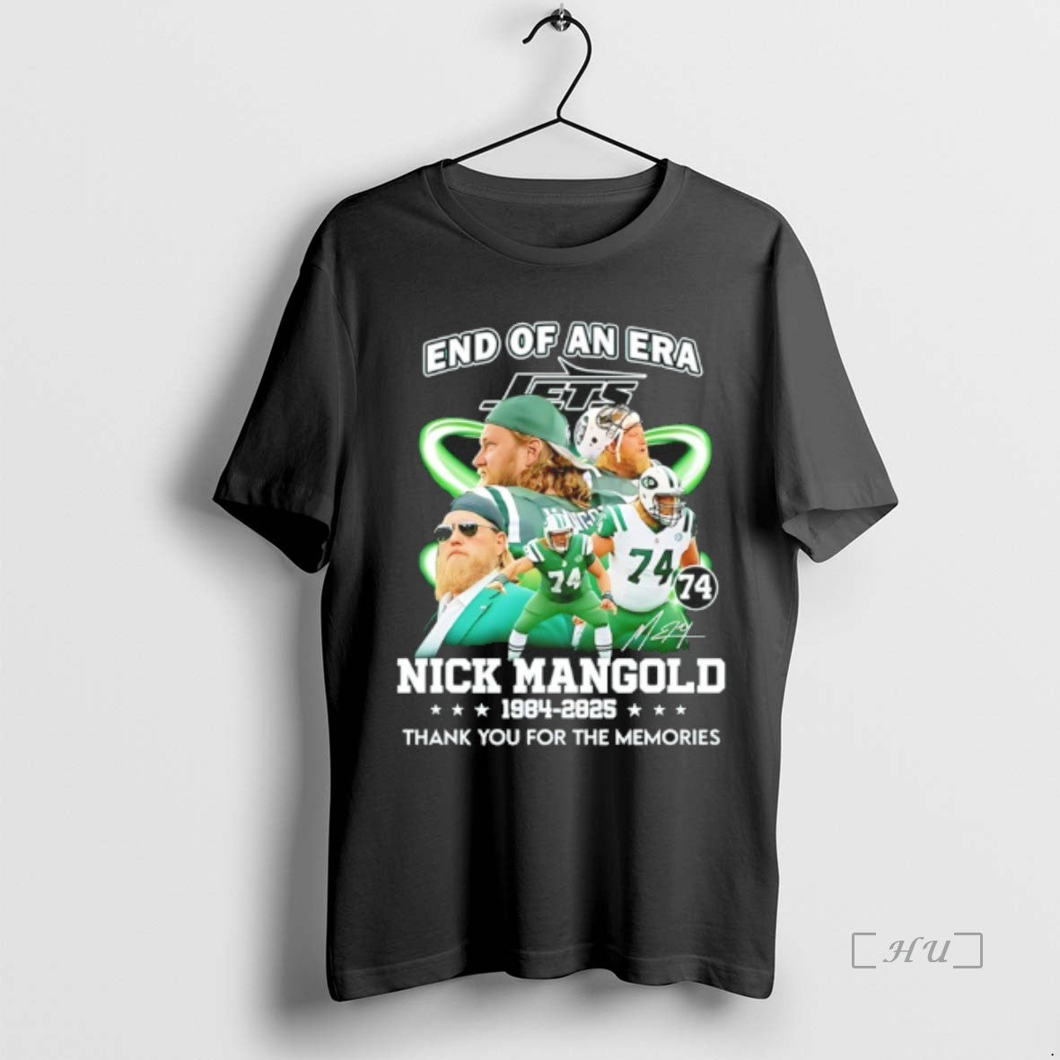 Officials End Of An Era Nick Mangold 1984 2025 Thank You For The Memories Signature T-Shirts, Hoodie, Sweatshirt