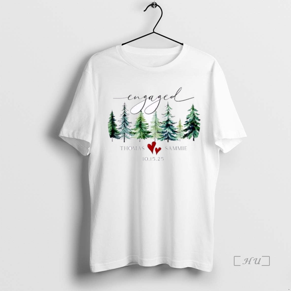 Officials Engagement Christmas 2025 Personalized Ornaments White T-Shirts, Hoodie, Sweatshirt | InkNestWear.com