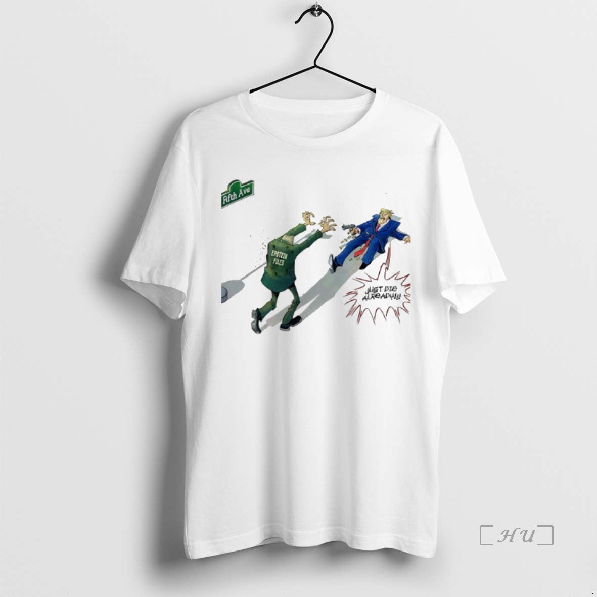 Officials Epstein Files Zombie Just Die Already Trump T-Shirts, Hoodie, Sweatshirt | InkNestWear.com