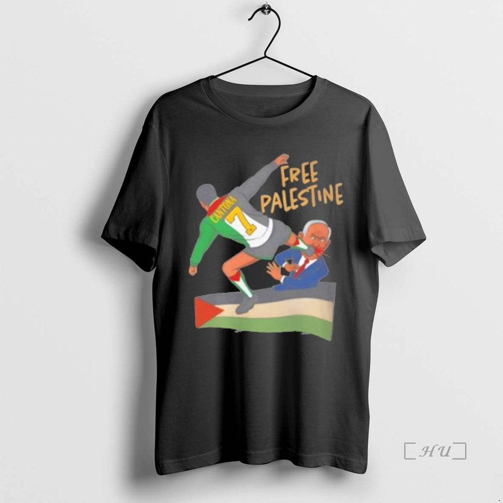 Officials Eric Cantona Free Palestine T-Shirts, Hoodie, Sweatshirt | InkNestWear.com