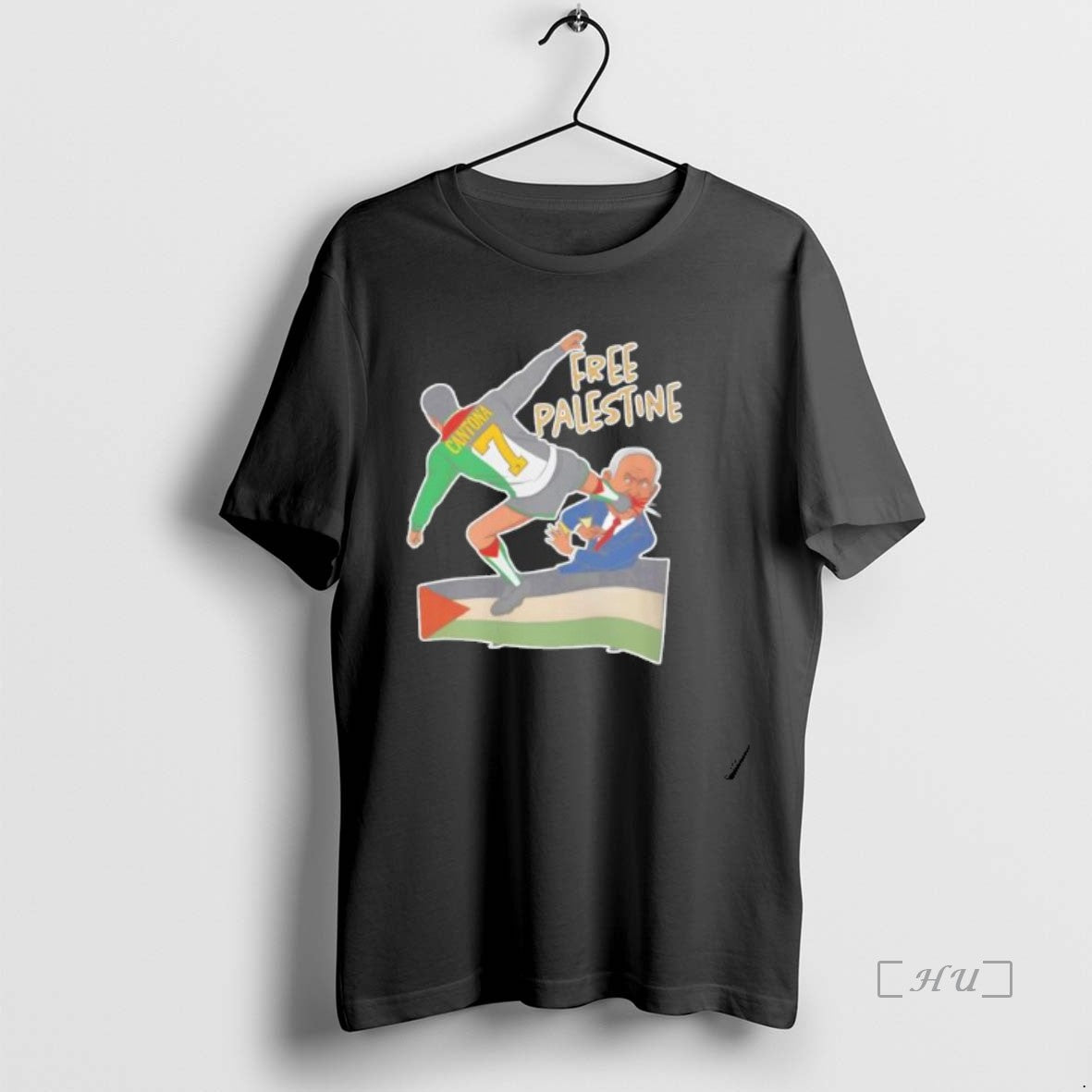 Officials Eric Cantona Kung Fu Kick To Israeli Pm Netanyahu T-Shirts, Hoodie, Sweatshirt | InkNestWear.com