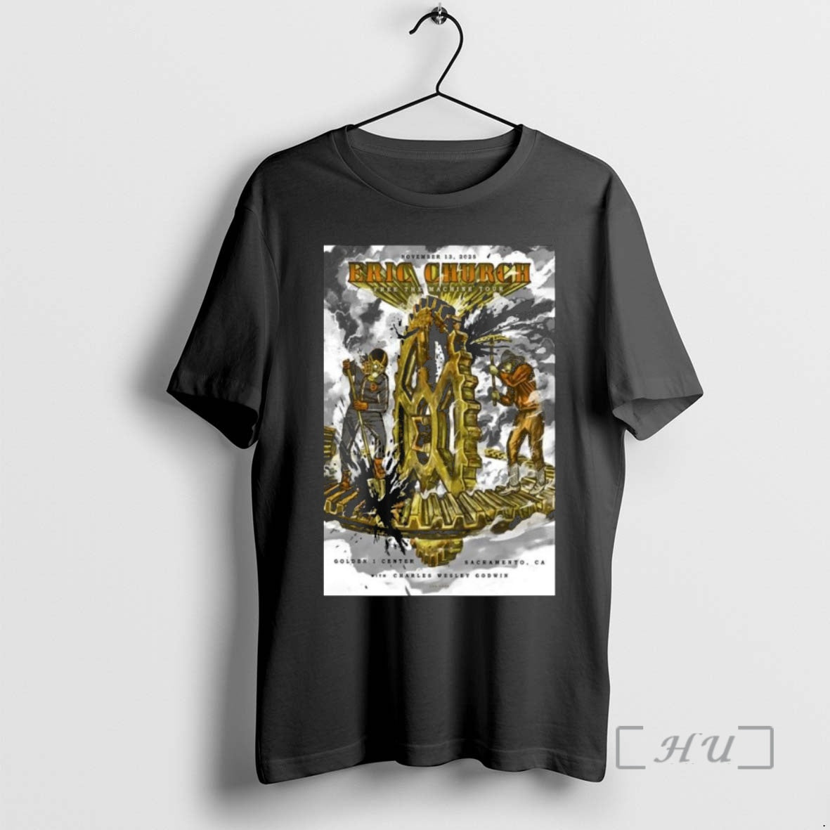 Officials Eric Church At Golden 1 Center In Sacramento Ca On Nov 13 2025 Premium T-Shirts, Hoodie, Sweatshirt