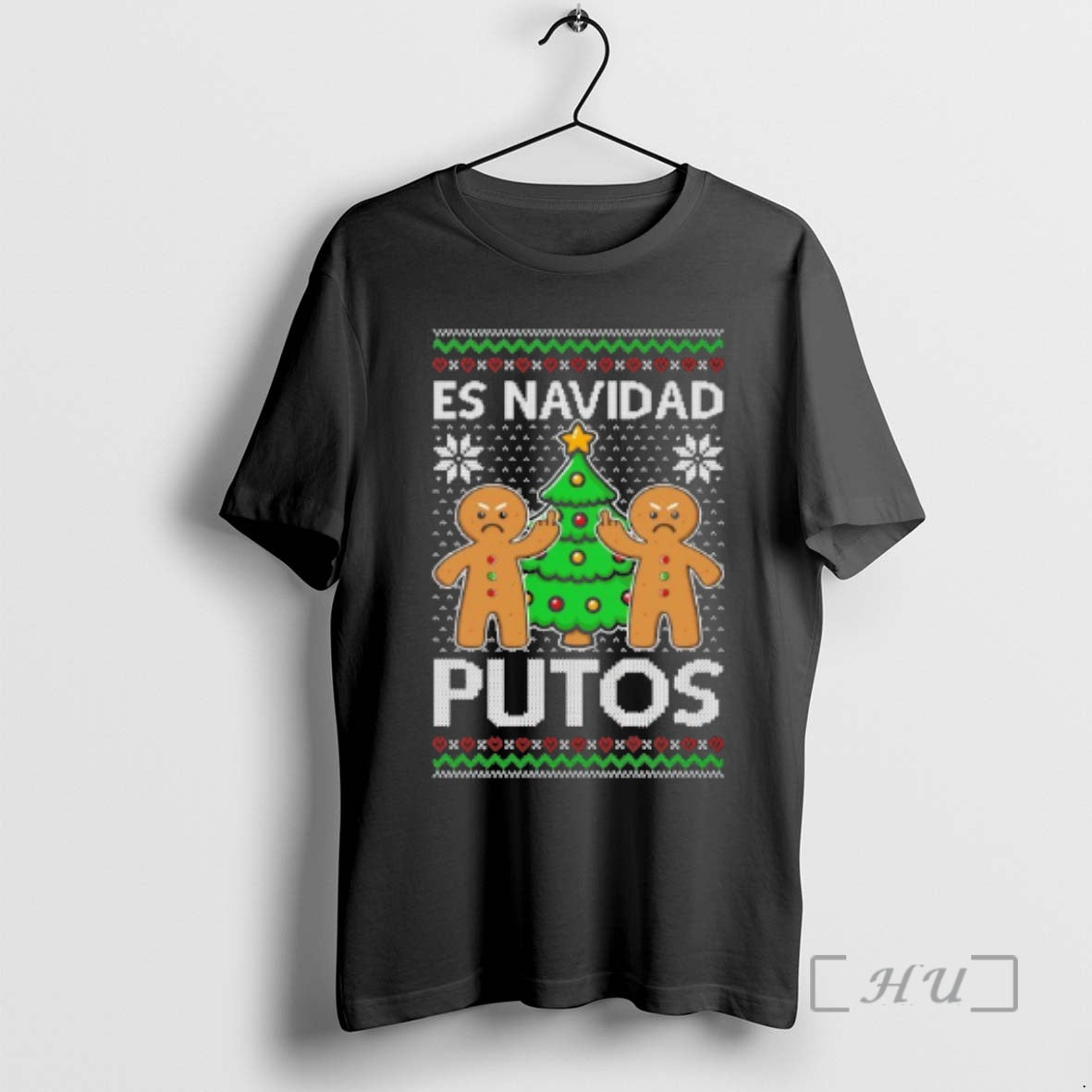 Officials Es Navidad Putos Ugly Christmas Sweat T-Shirts, Hoodie, Sweatshirt | InkNestWear.com