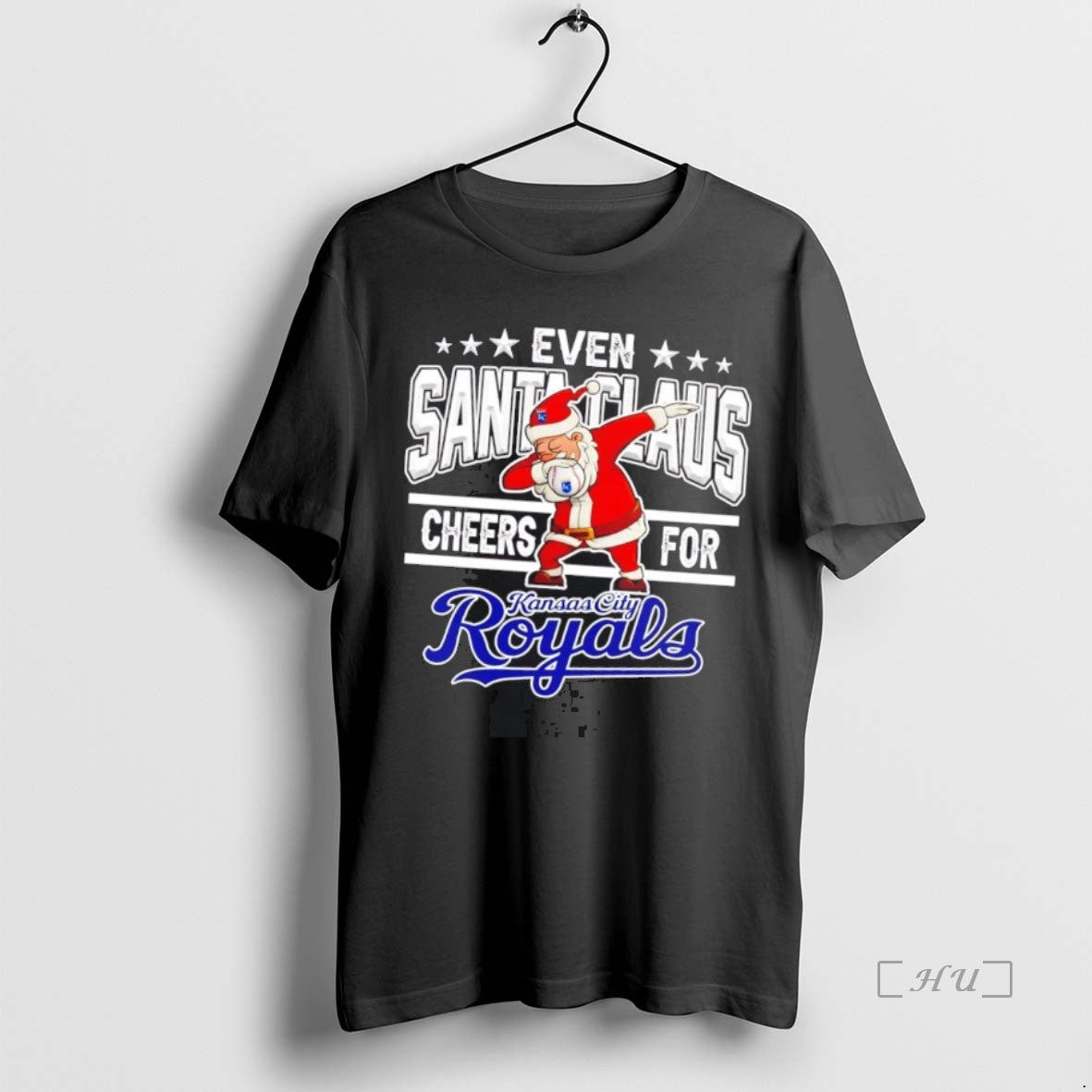 Officials Even Santa Claus Cheers For Kansas City Royals Christmas T-Shirts, Hoodie, Sweatshirt | InkNestWear.com
