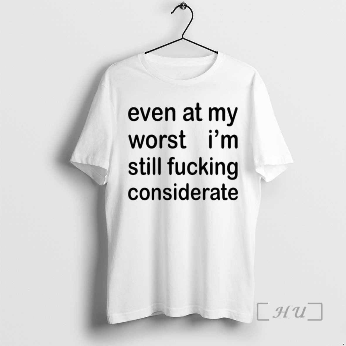 Officials Even At My Worst Im Still Fucking Considerate Ornaments T-Shirts, Hoodie, Sweatshirt | InkNestWear.com