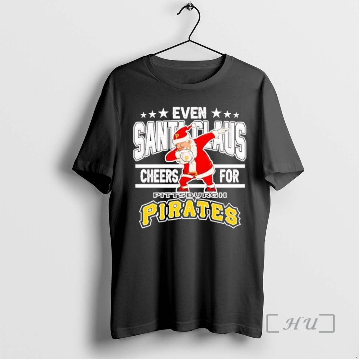 Officials Even Santa Claus Cheers For Pittsburgh Pirates Christmas 2025 T-Shirts, Hoodie, Sweatshirt | InkNestWear.com