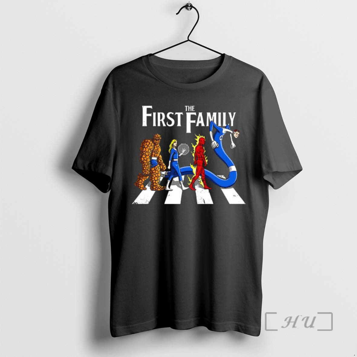 Officials Fantastic Four The First Family Cross The Road T-Shirts, Hoodie, Sweatshirt | InkNestWear.com