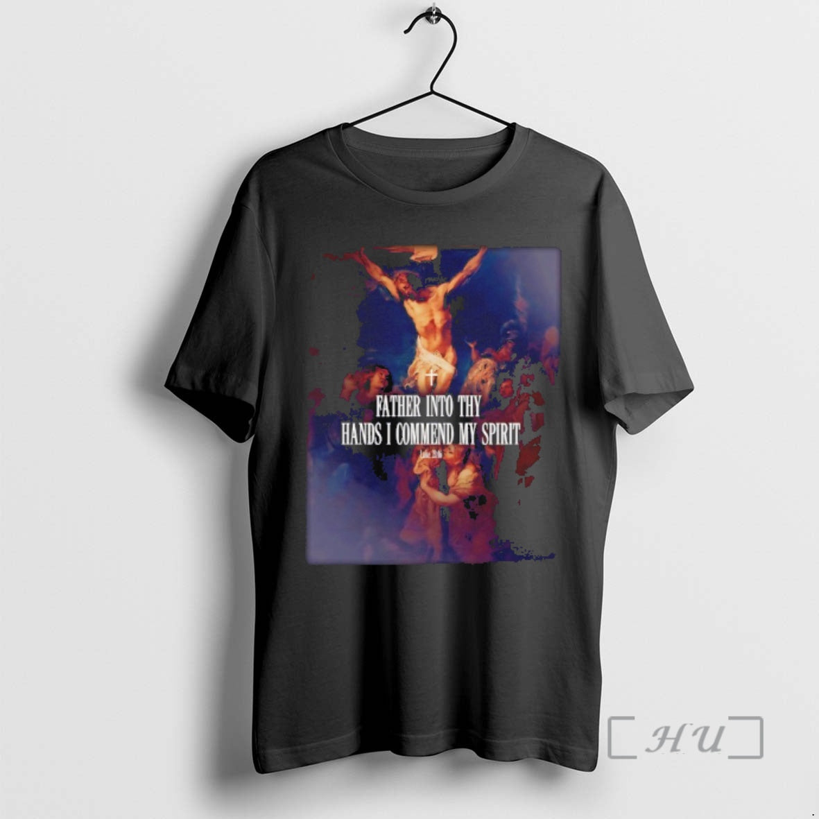 Officials Father Into Thy Hands I Commend My Spirit Luke 23 46 Premium T Shirts