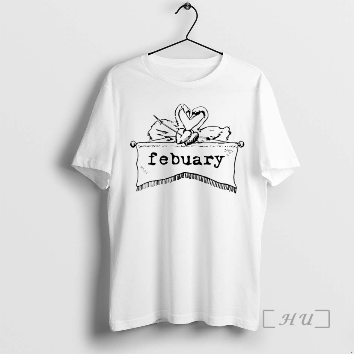 Officials Febuaryemo Swan Circle T-Shirts, Hoodie, Sweatshirt | InkNestWear.com