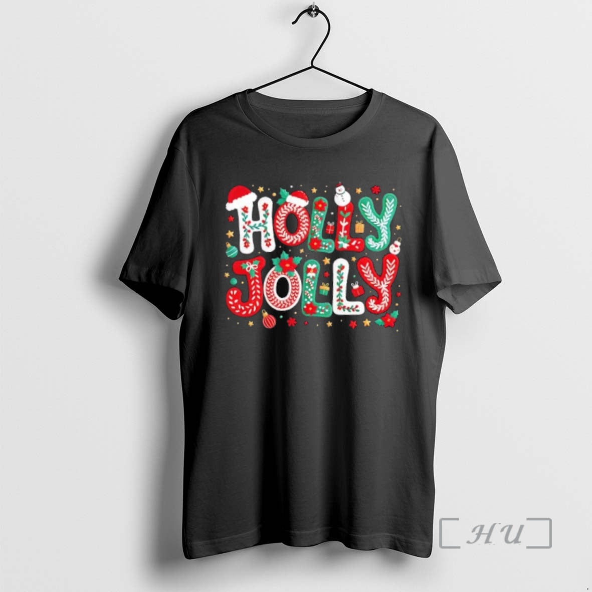 Officials Festive Holly Jolly Christmas Faux Yarn T-Shirts, Hoodie, Sweatshirt | InkNestWear.com
