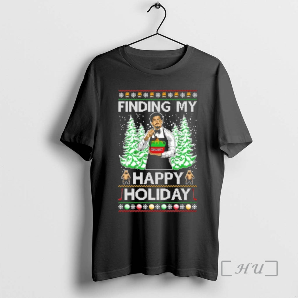 Officials Finding My Happy Holiday Ugly Christmas Sweat T-Shirts, Hoodie, Sweatshirt | InkNestWear.com