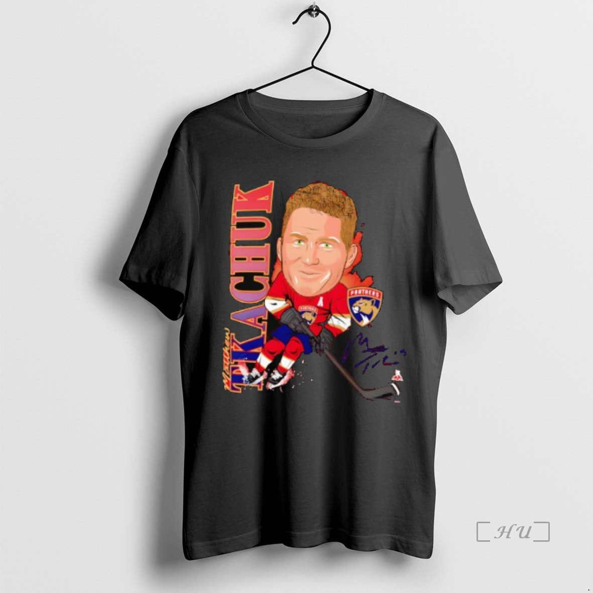 Officials Florida Panthers Matthew Tkachuk Fanatics Caricature Player Signature T-Shirts, Hoodie, Sweatshirt