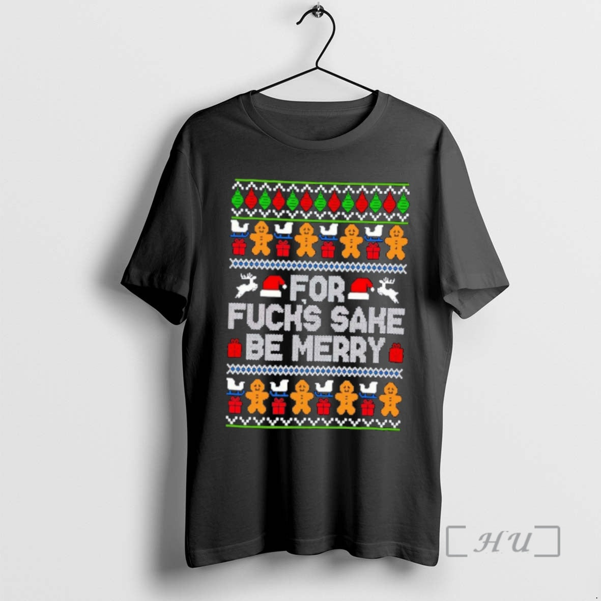 Officials For Fucks Sake Be Merry Ugly Christmas Sweat T-Shirts, Hoodie, Sweatshirt | InkNestWear.com