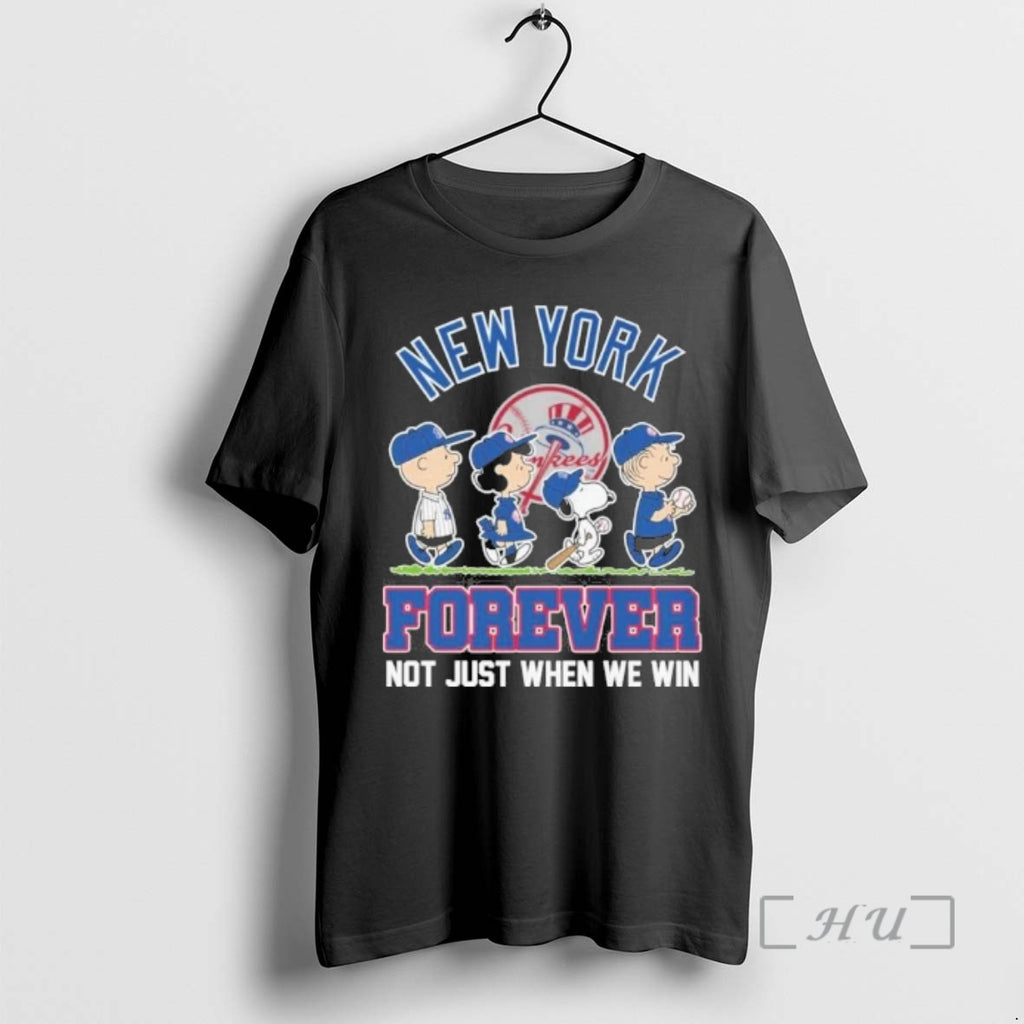 Officials Forever The Peanuts Characters X New York Yankees Baseball