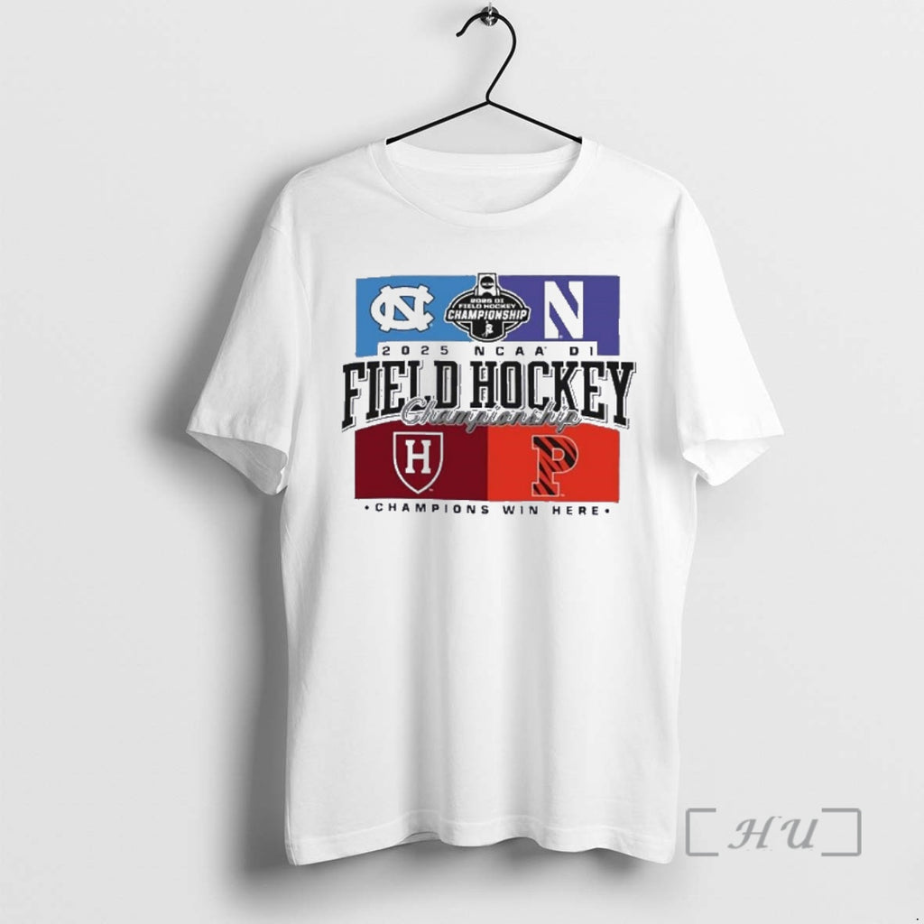Officials Four Teams 2025 Ncaa Division I Field Hockey Championship T-Shirts, Hoodie, Sweatshirt | InkNestWear.com