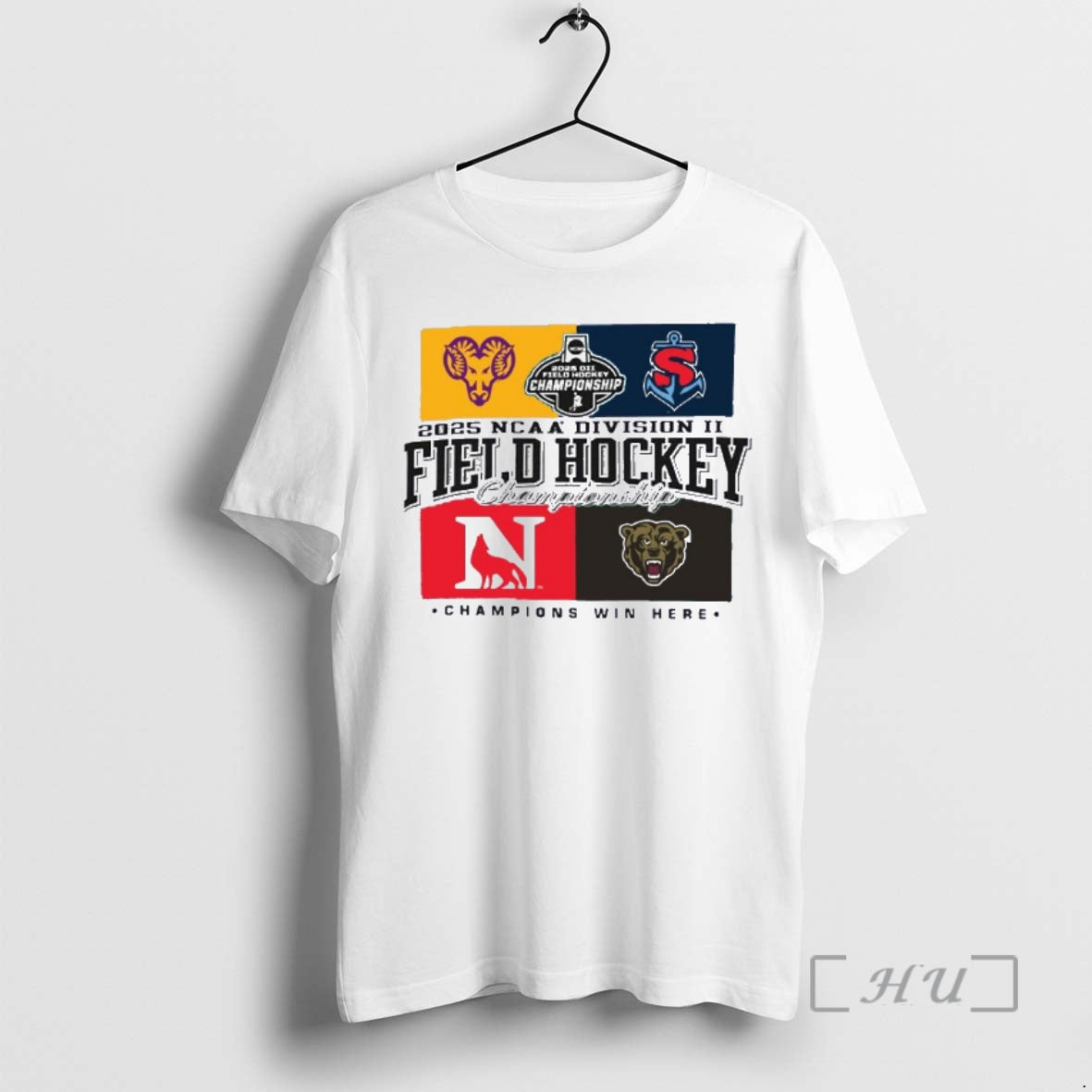 Officials Four Teams 2025 Ncaa Division Ii Field Hockey Championship T-Shirts, Hoodie, Sweatshirt | InkNestWear.com