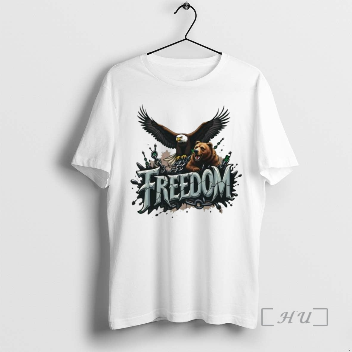 Officials Freedom Eagle And Bear T-Shirts, Hoodie, Sweatshirt | InkNestWear.com