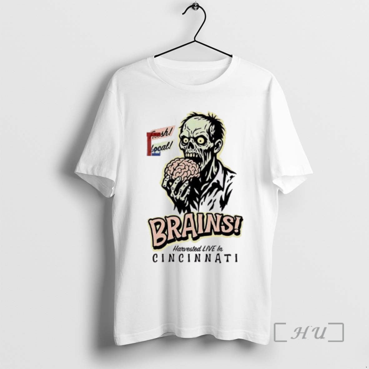 Officials Fresh Local Brains Cincinnati T Shirt Sweater